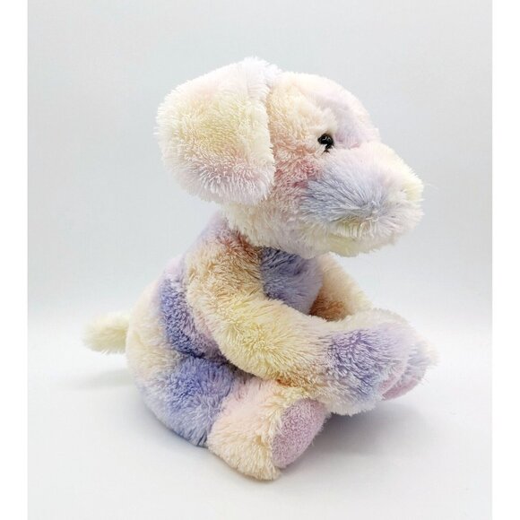 Russ Baby Tutti Fruity Puppy Dog Plush Rattle Stuffed Animal 11" - Picture 2 of 4